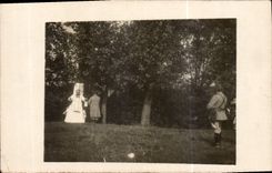 CARTE PHOTO Soldats Pretre Militaria