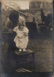 CARTE PHOTO Femme Enfant Bebe