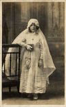 CARTE PHOTO Enfant Communiante