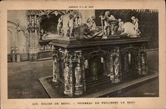 CPA Eglise de Brou Tombeau de Philibert le Beau 