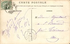 CPA Lyon Absides de la Basilique et de l'Ancienne Chapelle de ND de Fourviere 