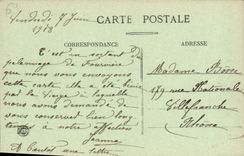 CPA Lyon ND de Fourviere La Vierge Miraculeuse 