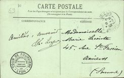 CPA Lyon Le Palais de Justice et le Coteau de Fourviere 