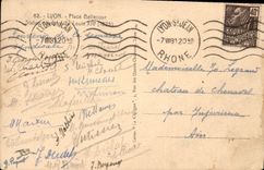 CPA Lyon Place Bellecour 