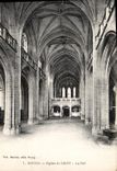 CPA Bourg Eglise de Brou La Nef 