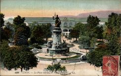 CPA Lyon La Place Carnot Vue d'ensemble 