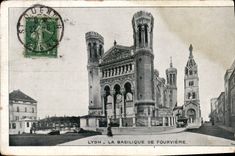 CPA Lyon La Basilique de Fourviere 