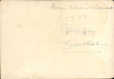 CARTE PHOTO Maison Theniericourt 1933