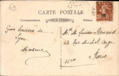 CPA Lyon Vue generale prise de Fourviere 