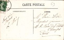 CPA Lyon Palais de Justice et Coteau de Fourviere 