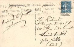 CPA Lourdes Le Chateau 