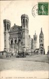 CPA Lyon de ND de Fourviere La Facade 