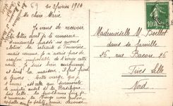 CPA Lyon Basilique de ND de Fourviere Vierge du Sanctuaire 