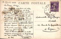 CPA Lyon Place Carnot Monument de la Republique 