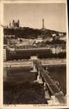 CPA Lyon Pont du Palais de Justice et Fourviere 