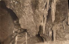 CPA Lourdes Grottes du Roy Entree de la Grande salle 