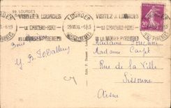 CPA Lourdes La Basilique 