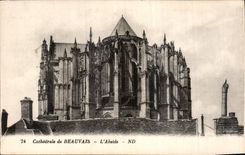 CPA Cathedrale de Beauvais L'Abside 