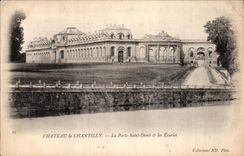 CPA Chateau de Chantilly La Porte Saint Denis les Ecuries 
