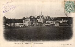 CPA Chateau de Chantilly Vue generale 