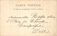 CPA Chateau de Compiegne Salon de Famille