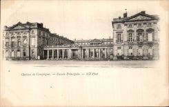 CPA Chateau de Compiegne Facade Principale 