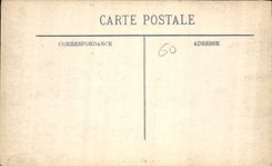 CPA Compiegne Perspective de la facade du Chateau 