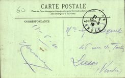 CPA Chateau de Chantilly Le Chateau vu du Parc 