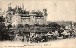 CPA Chateau de Pierrefonds Cote Nord 