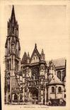 CPA Senlis Oise La Cathedrale 