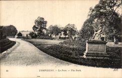CPA Compiegne Le Parc 
