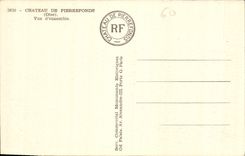 CPA Chateau de Pierrefonds Oise Vue d'ensemble 