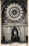 CPA Saint Germer Oise Ancienne Abbaye la Sainte Chapelle la Rosace 