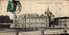CPA Chateau de Chantilly Cote nord oeust 