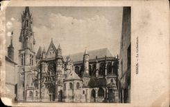 CPA Senlis La Cathedrale 