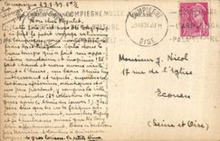 CPA Compiegne La Porte de l'Arsenal 