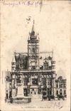 CPA Compiegne L'Hotel de Ville 