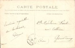 CPA Compiegne Chateau Chambre de Marie Antoinette 