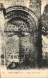 CPA Saint Germer Oise Eglise Porte muree 
