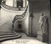 CPA Chateau de Chantilly Escalier d'Honneur 