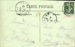 CPA Chantilly Le Chateau Facade Nord Est 