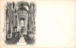 CPA Beauvais Nef de l'Eglise Saint Etienne 