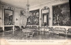 CPA Chateau de Compiegne Salon de Reception des Souverains Etrangers 