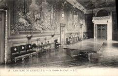 CPA Chateau de Chantilly La Galerie des Cerfs 
