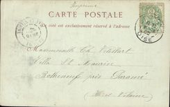 CPA Cathedrale de Noyon La Salle deu Chapitre