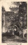 CPA Ruines de Champlieu Oise Entree principale de l'Eglise 