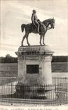 CPA Chantilly La Statue du Duc d'Aumale 