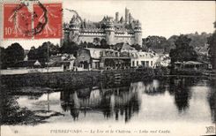 CPA Pierrefonds Le Lac et le Chateau 