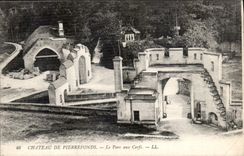 CPA Chateau de Pierrefonds Le Parc aux Cerfs 