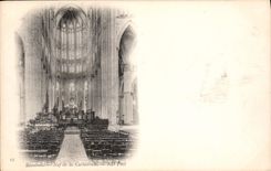 CPA Beauvais Nef de la Cathedrale 
